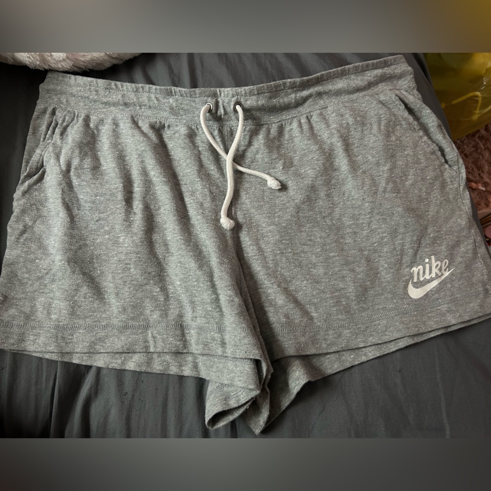 Grey nike shorts